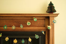 Load image into Gallery viewer, Christmas Ornaments Sewn Garland
