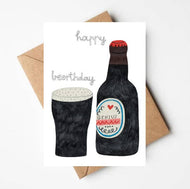 Happy Beerday Card