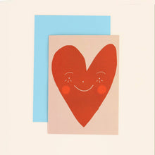 Load image into Gallery viewer, Wonky Heart Love Card | Anniversary | Valentine's Day
