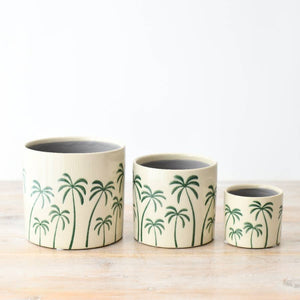 Small Palm Tree Pot, 8cm