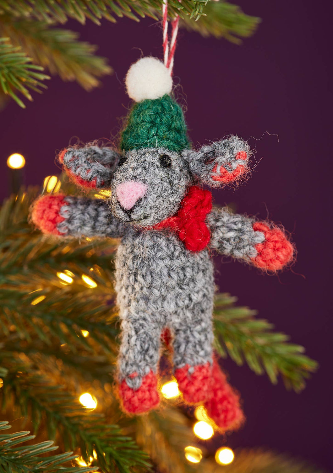 Crochet Mouse Decoration