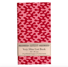Load image into Gallery viewer, Very Slim List Book - Cambridge Imprint
