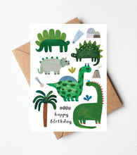 Load image into Gallery viewer, DINOSAURS card
