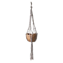 Load image into Gallery viewer, Macrame Small Pot Holder - Beige - 75cm
