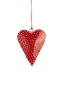 Red Heart with Dots