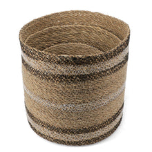 Load image into Gallery viewer, Round Seagrass Storage Baskets Natural
