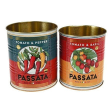 Load image into Gallery viewer, 2 x Storage Tins - Passata
