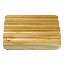 Load image into Gallery viewer, Hemu Wood Soap Dish - Corrugated
