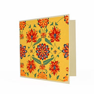 Hand Painted Indian Floral Cards