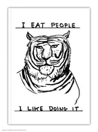 David Shrigley A6 Notebook - I Eat People