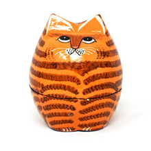 Load image into Gallery viewer, Kashmiri papier mâché Cat Trinket Box - Assorted Colours
