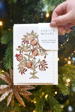 Load image into Gallery viewer, Block Printed Scarlet Card
