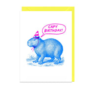 Capy Birthday Card