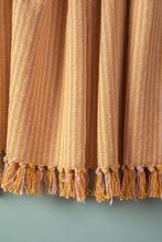 Load image into Gallery viewer, Recycled Cotton Striped Throw
