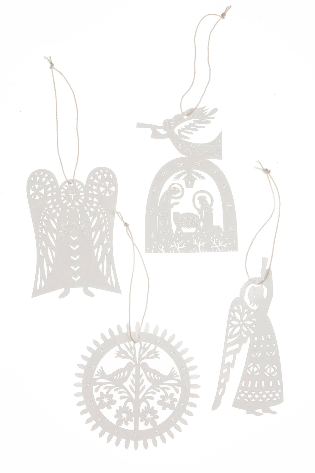 Christmas Cut Out Decorations - 24 Piece