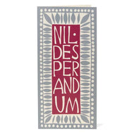 Nil Desperandum Long Card