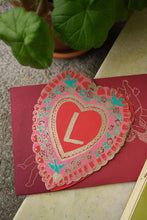 Load image into Gallery viewer, Love Concertina Greeting Card
