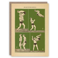 Head over Heels - Greetings Card
