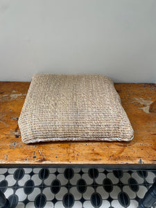 Large Hessian cushion