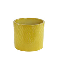 Sunshine Yellow Ceramic Pot (13cm H)