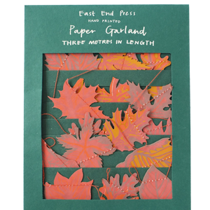 Autumn Leaves Garland - East End Print