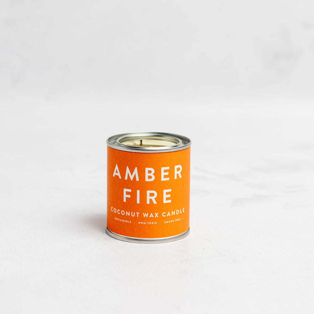 Amber Fire Conscious Candle