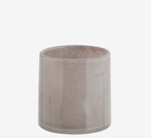 Load image into Gallery viewer, Grey Glass Flower Pot
