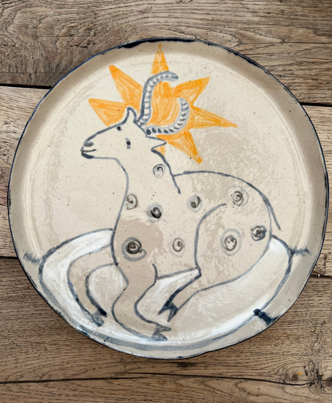 Sarah Odedina “Goat” Large Plate