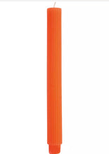 Load image into Gallery viewer, Fluoro Scalloped Dinner Candles
