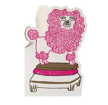 Load image into Gallery viewer, Poodle Greeting Card
