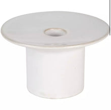 Load image into Gallery viewer, Ceramic Candle Holder - White Podium
