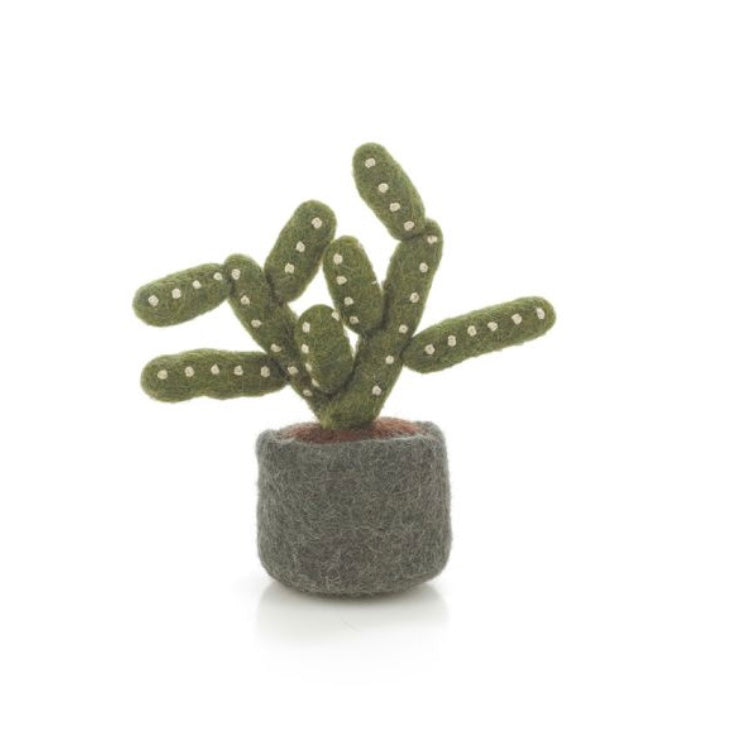 Felt Decorations - Miniature Plants - Pencil Cactus