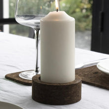 Load image into Gallery viewer, Smoked Cork Candle Holder
