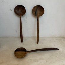 Load image into Gallery viewer, Handmade Oval Walnut Spoon
