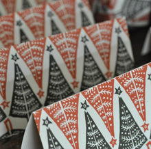 Load image into Gallery viewer, Long Card With Dancing Trees - Cambridge Imprint
