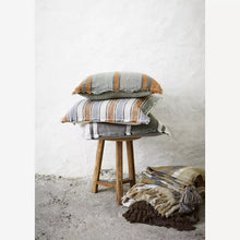 Load image into Gallery viewer, Recycled Cotton Throw - Brown
