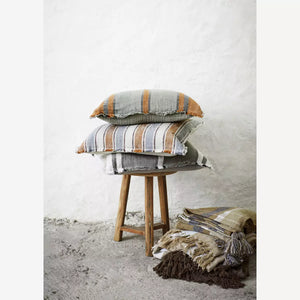 Recycled Cotton Throw - Brown