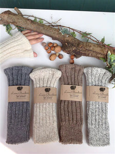 Oria 65% wool / 35% alpaca hand warmers - Lana Bambini