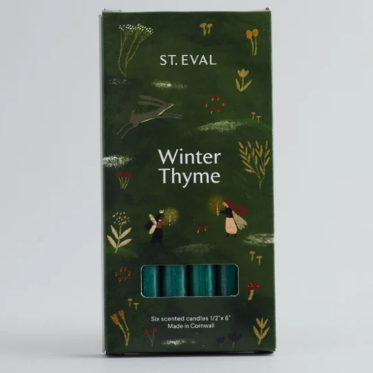 Christmas Winter Thyme - Box of 6 candles