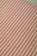Load image into Gallery viewer, Recycled Cotton Striped Throw
