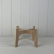Natural Slot-together Plant Stand