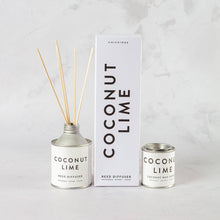 Load image into Gallery viewer, Coconut Lime Conscious Reed Diffuser
