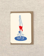 Load image into Gallery viewer, Diver Greetings Card
