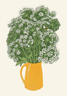 Cow Parsley And The Bee Card