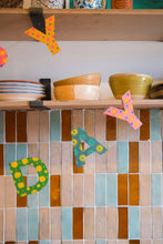 Load image into Gallery viewer, Bright Happy Birthday Sewn Garland
