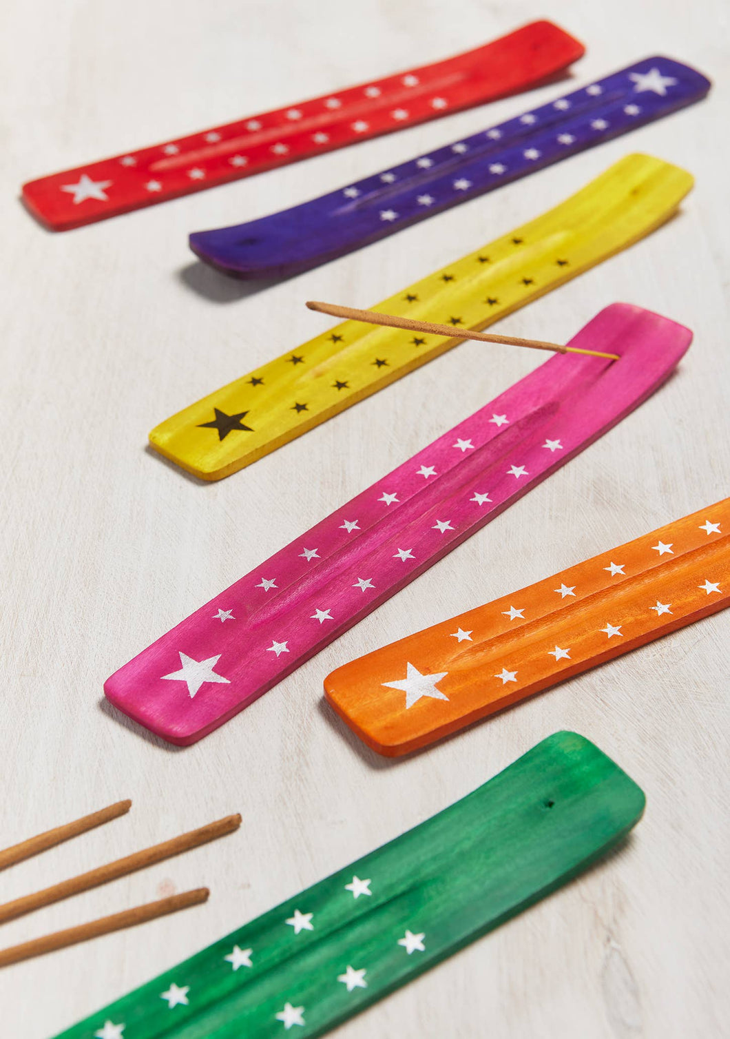 Star Incense Holder, Silver Print