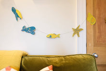 Load image into Gallery viewer, Sealife Sewn Garland
