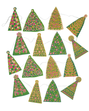 Load image into Gallery viewer, Midcentury Trees Sewn Garland
