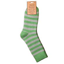 Load image into Gallery viewer, Stripy Women’s Wool Blend Socks
