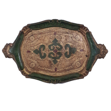 Load image into Gallery viewer, Vintage Painted Tray
